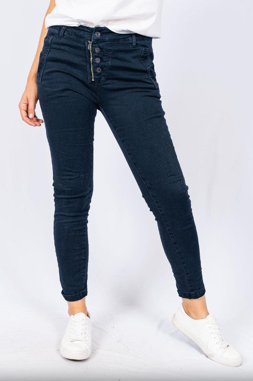 The Italian Closet Primavera Jeans - Navy