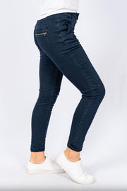 The Italian Closet Primavera Jeans - Navy