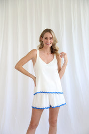 Shareen-White-Blue-Stripe-Shorts-and-Shirt
