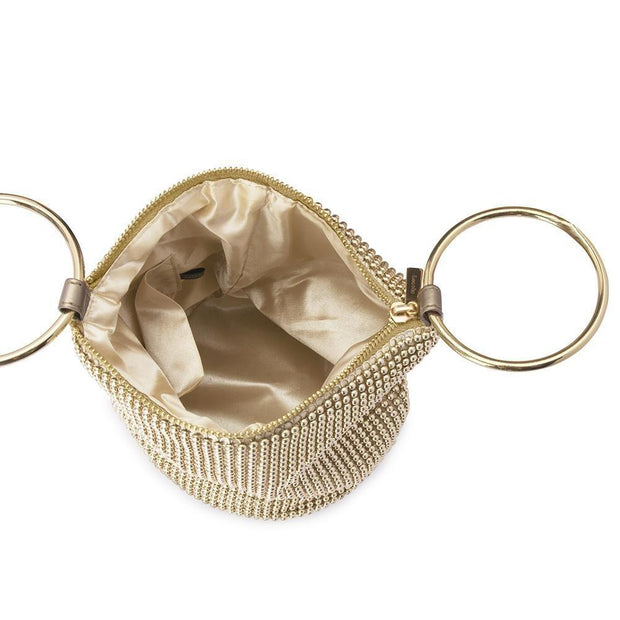 Bianca Ball Mesh Bag - Gold