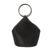 Olga Berg Bianca Ball Mesh Bag - Black