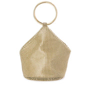 Bianca Ball Mesh Bag - Gold