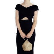 Bianca Ball Mesh Bag - Gold