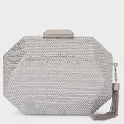 Olga Berg Tilly Tassel Clutch Bag