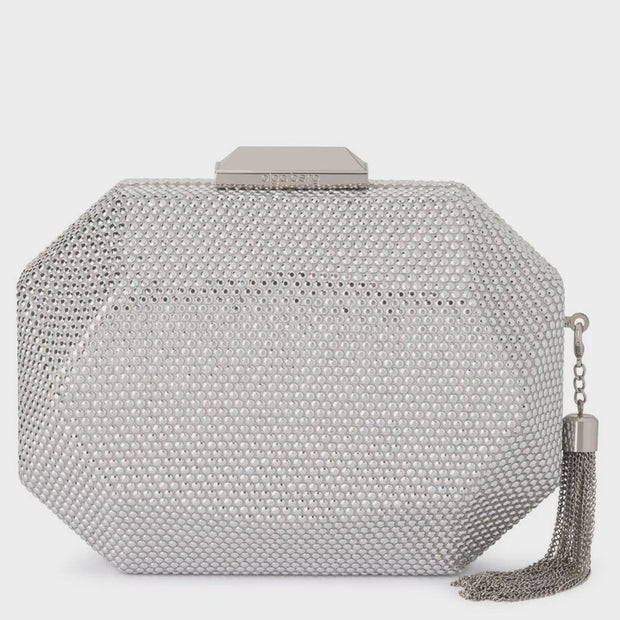 Olga Berg Tilly Tassel Clutch Bag