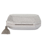 Olga Berg Tilly Tassel Clutch Bag